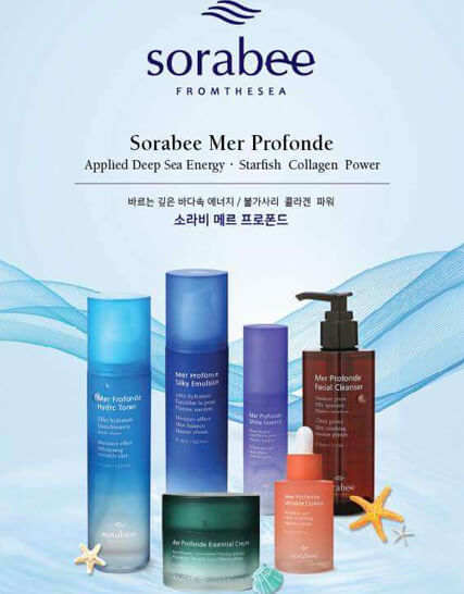 Bộ mỹ phẩm chăm sóc da Sorabee Mer Profonde cao cấp Hàn Quốc